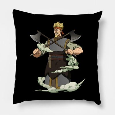 Vinland Saga Thorkell The Tall Throw Pillow Official Vinland Saga Merch