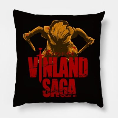 Thorfinn Vinland Saga Throw Pillow Official Vinland Saga Merch