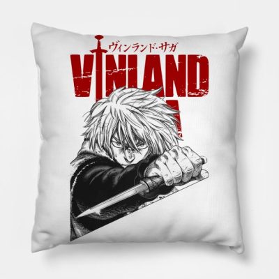 Thorfinn Vinland Saga Manga Style Throw Pillow Official Vinland Saga Merch