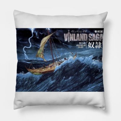 Vinland Saga Poster Throw Pillow Official Vinland Saga Merch