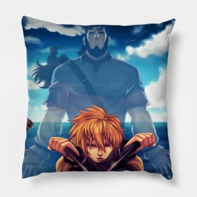 The Vikings Revenge Throw Pillow Official Vinland Saga Merch