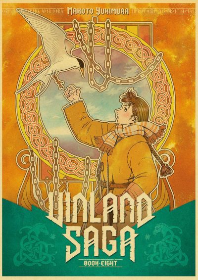 Vinland Saga Anime Manga Retro Poster Kraft Paper Prints Home Room Decor Vintage Painting Wall Stickers 15 - Vinland Saga Store