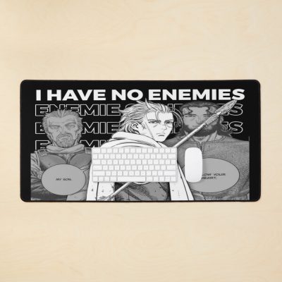 I Have No Enemies Vinland Saga Mouse Pad Official Vinland Saga Merch