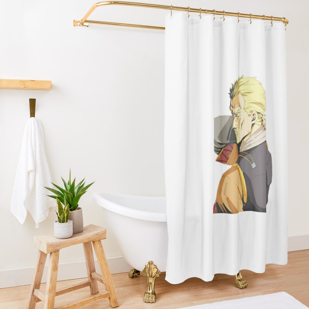 Vinland Saga, Askeladd Shower Curtain Official Vinland Saga Merch