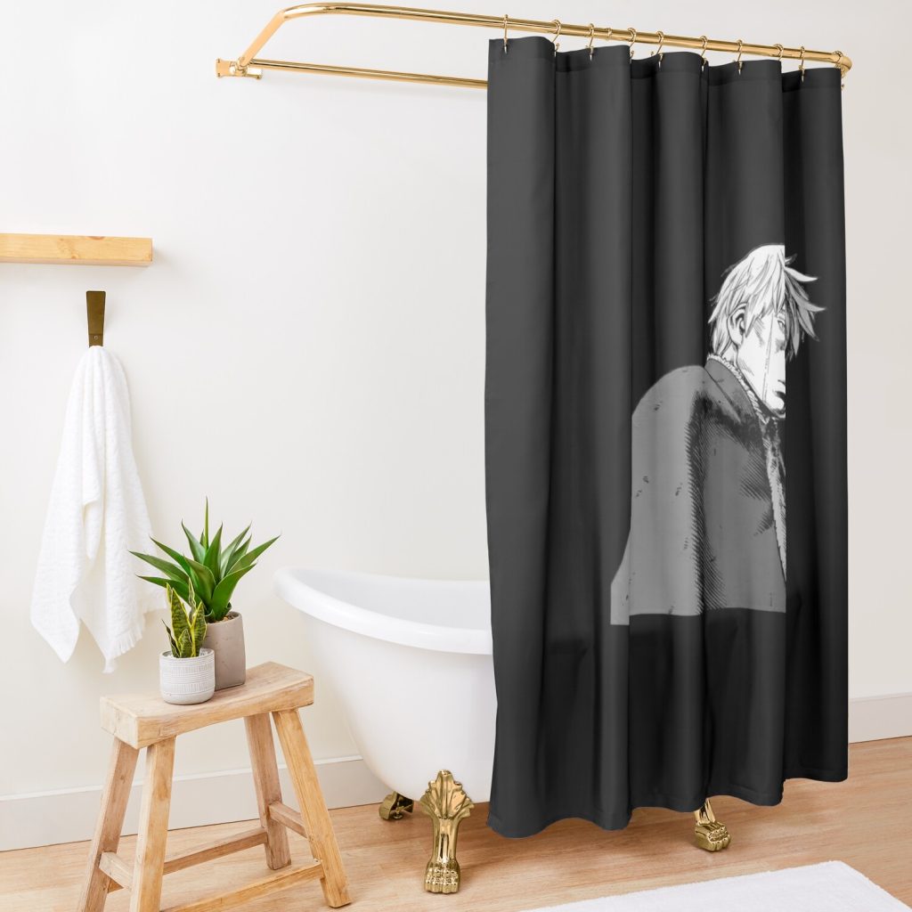 Copy Of Vinland Saga ,Thorfinn Shower Curtain Official Vinland Saga Merch