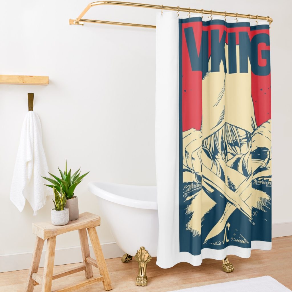 Thorfinn Shower Curtain Official Vinland Saga Merch