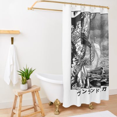 Vinland Saga Shower Curtain Official Vinland Saga Merch