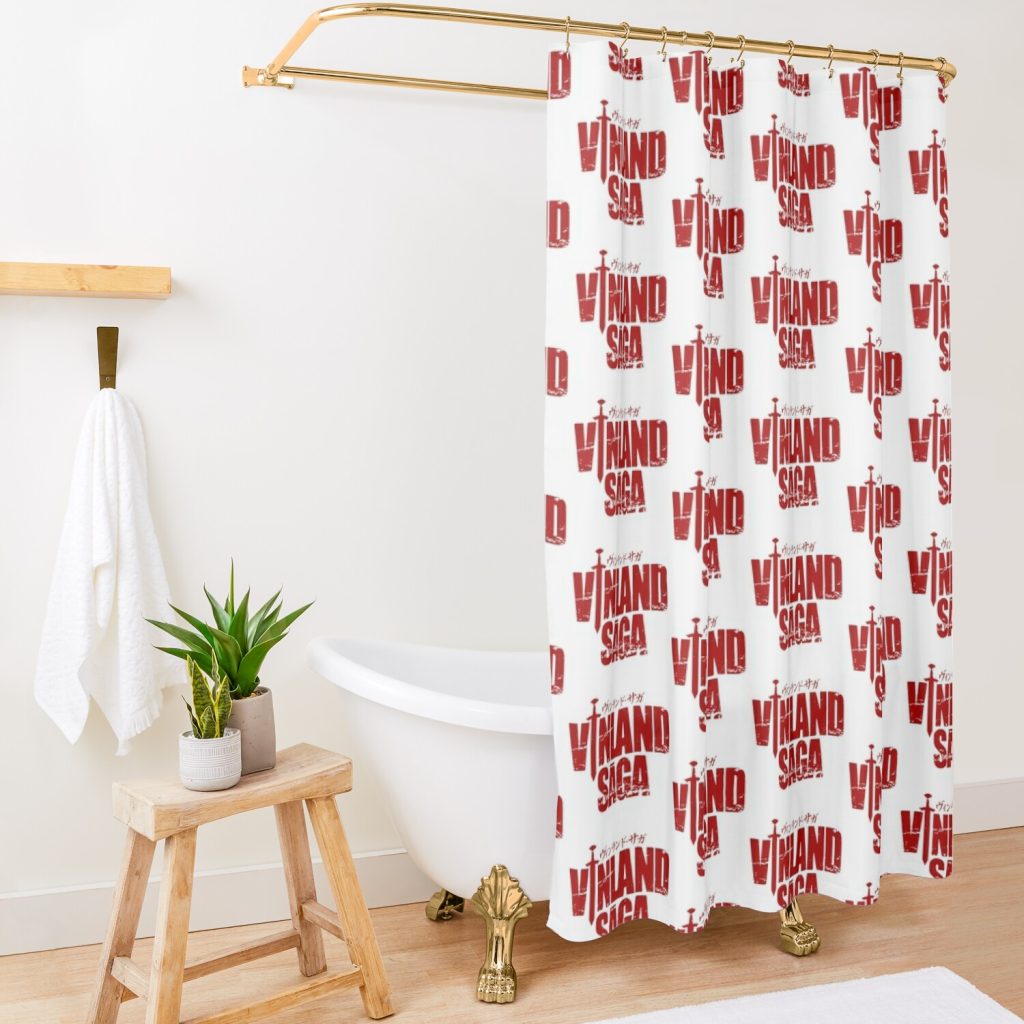 Vinland Saga Shower Curtain Official Vinland Saga Merch