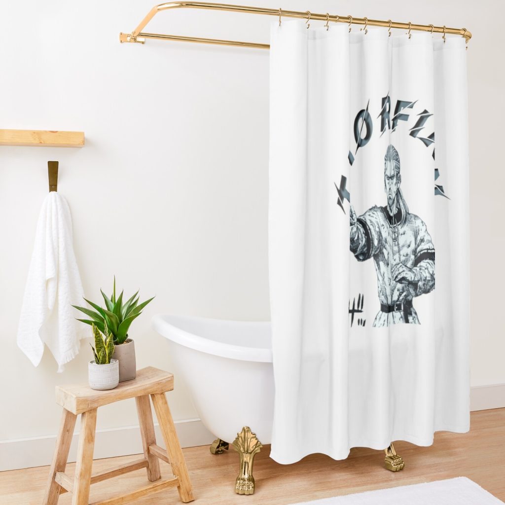 Thorfinn Vinlandsaga Anime Manga Shower Curtain Official Vinland Saga Merch