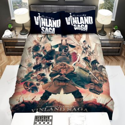 vinland saga end of the prologue characters bed sheets spread comforter duvet cover bedding sets - Vinland Saga Store