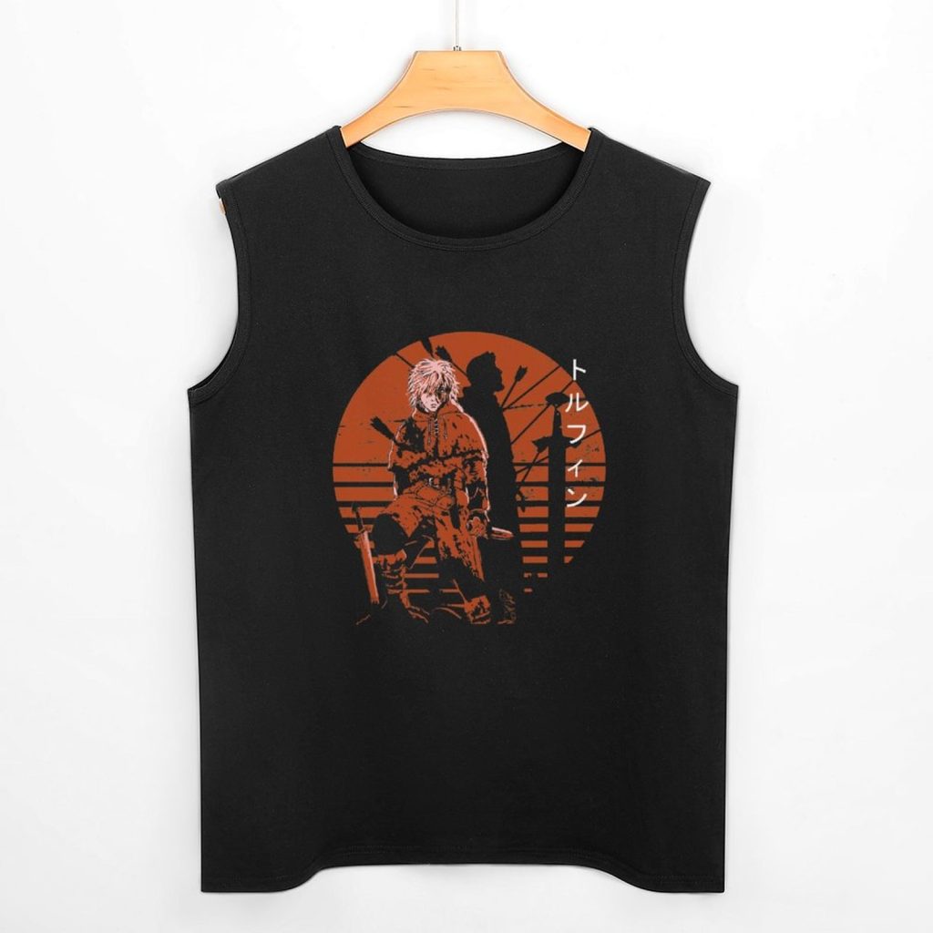 New Thorfinn Vinland Saga Tank Top Muscle fit men clothes Fitness men clothing 2 - Vinland Saga Store