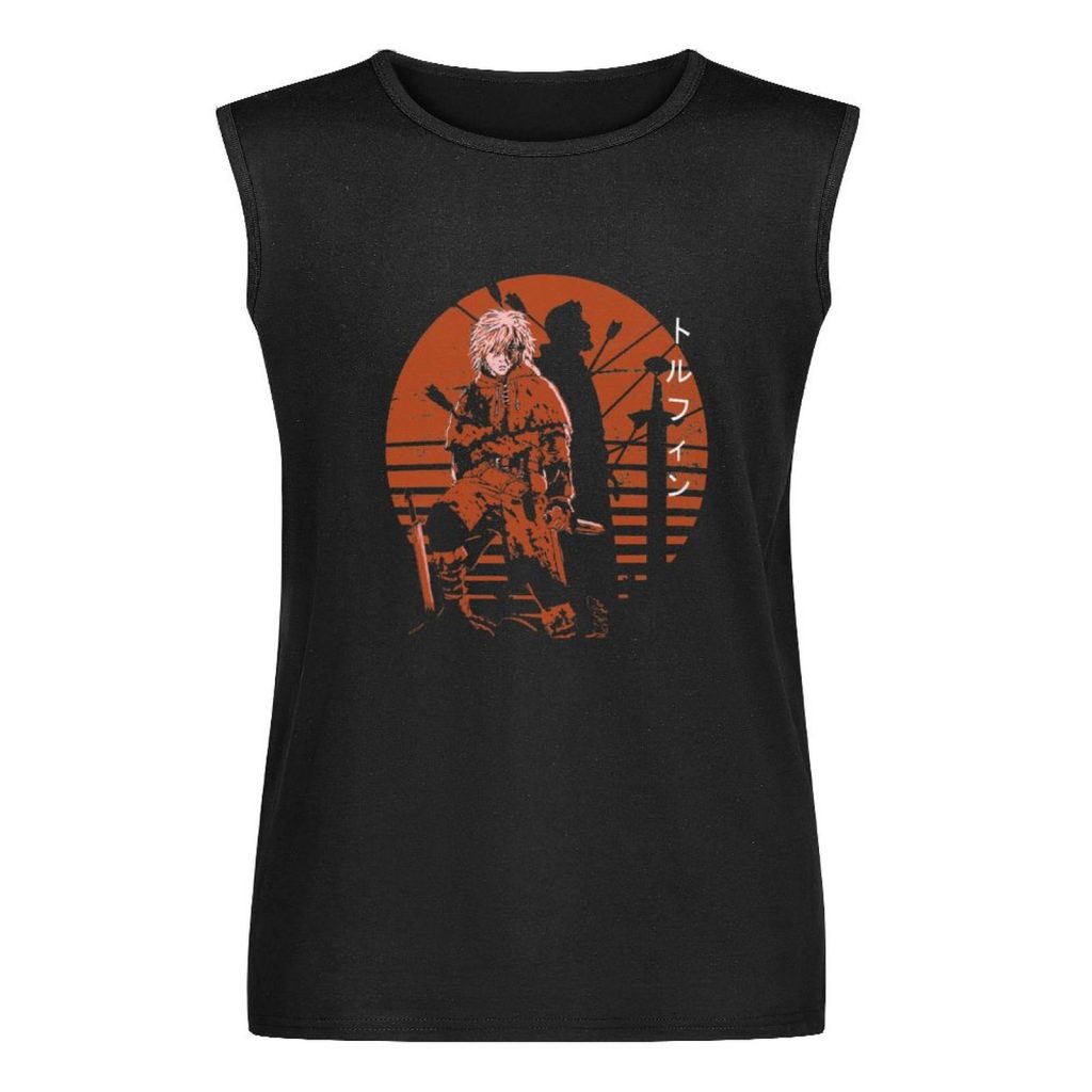 New Thorfinn Vinland Saga Tank Top Muscle fit men clothes Fitness men clothing 3 - Vinland Saga Store