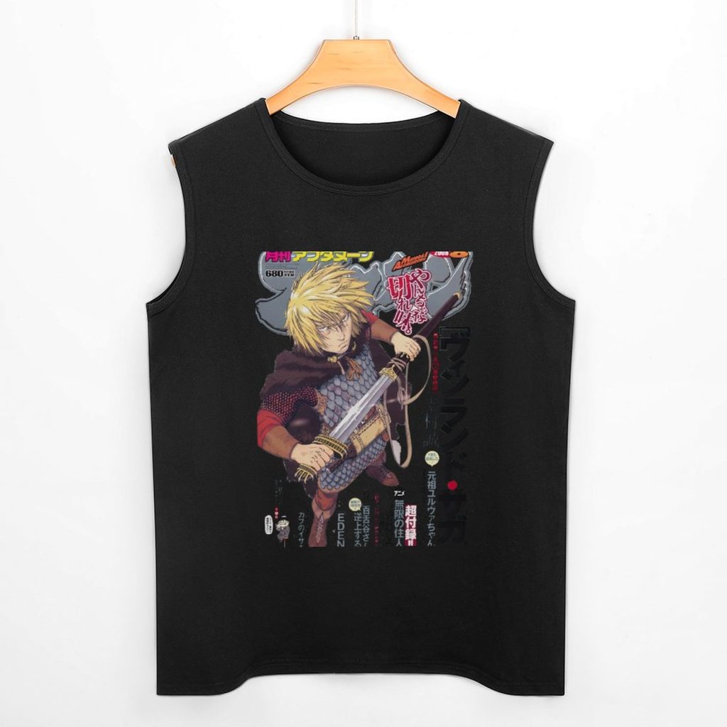 New Vinland saga Tank Top cool things Men s clothing brands Men s gym t shirts 2 - Vinland Saga Store