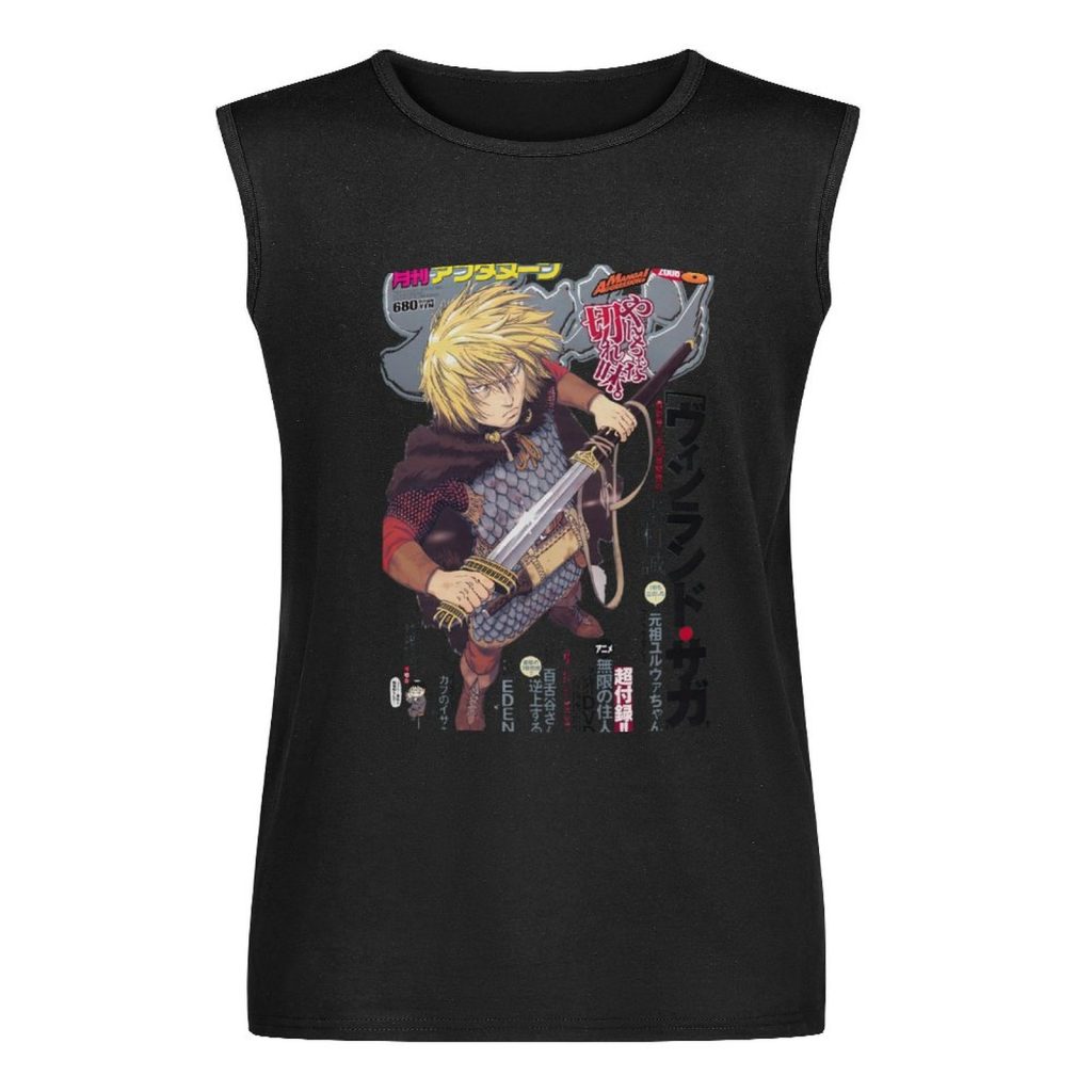 New Vinland saga Tank Top cool things Men s clothing brands Men s gym t shirts 3 - Vinland Saga Store