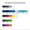 tank top color chart - Vinland Saga Store